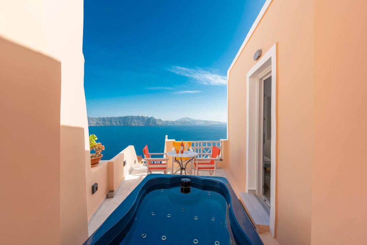 Sole D'Oro Sunset & Caldera View Grand Suite Oía Exterior foto
